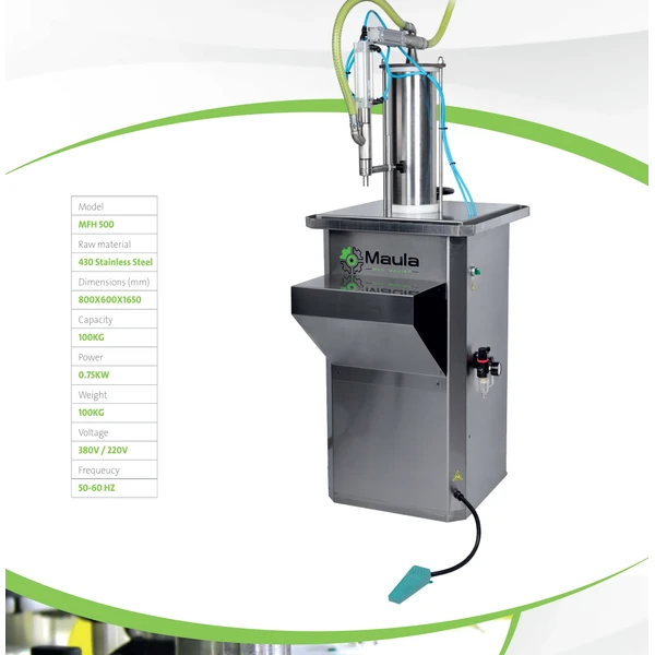 filling machine for liquids and alkaline substances